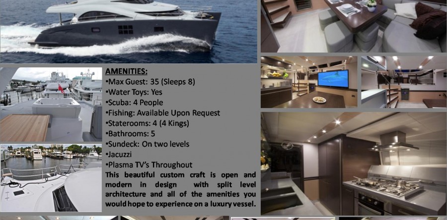 60′ Custom Power Catamaran