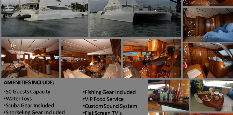 74′ Custom Power Catamaran